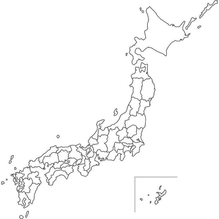 日本地図